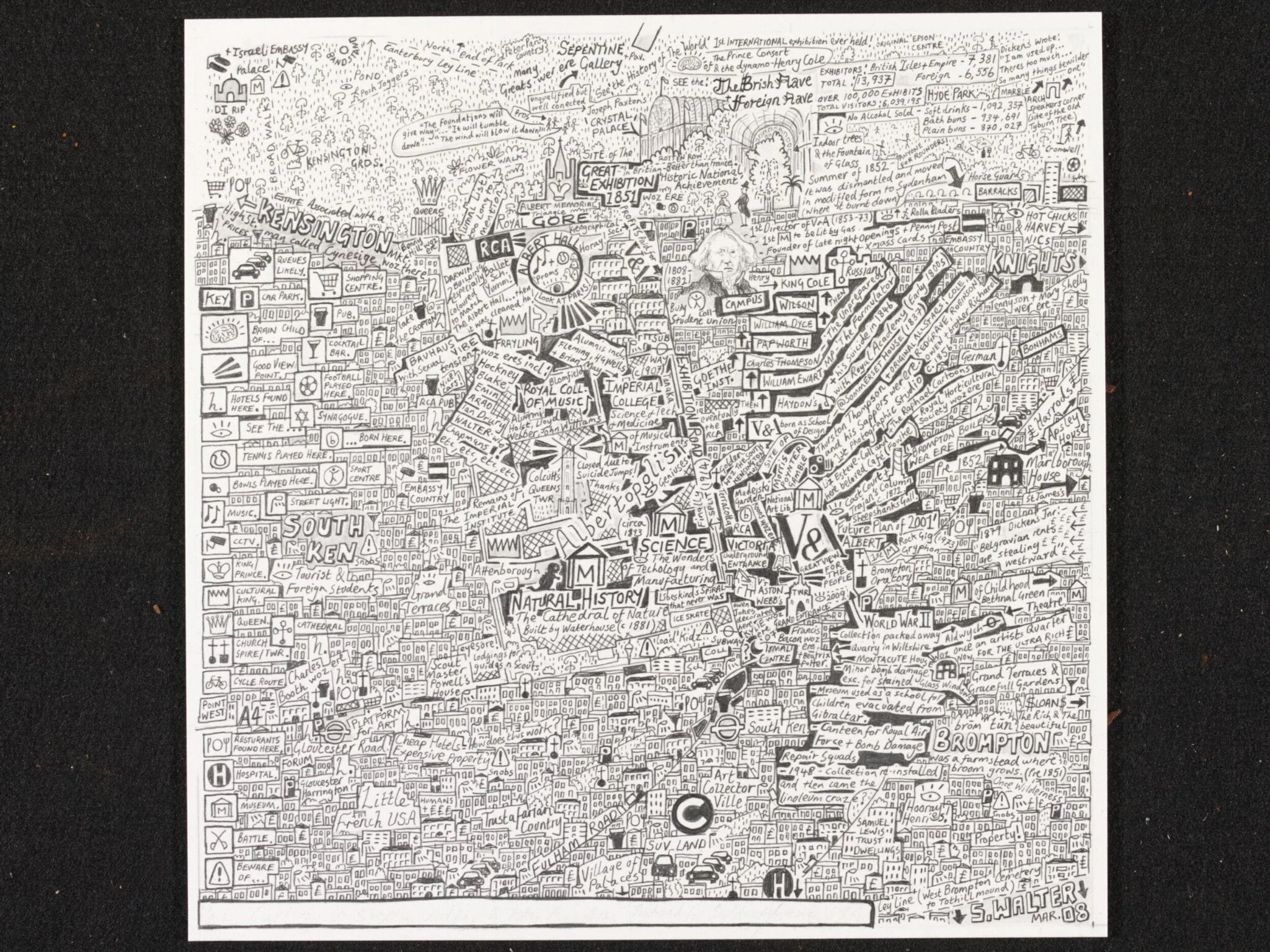 Untitled (Subterranea), detail