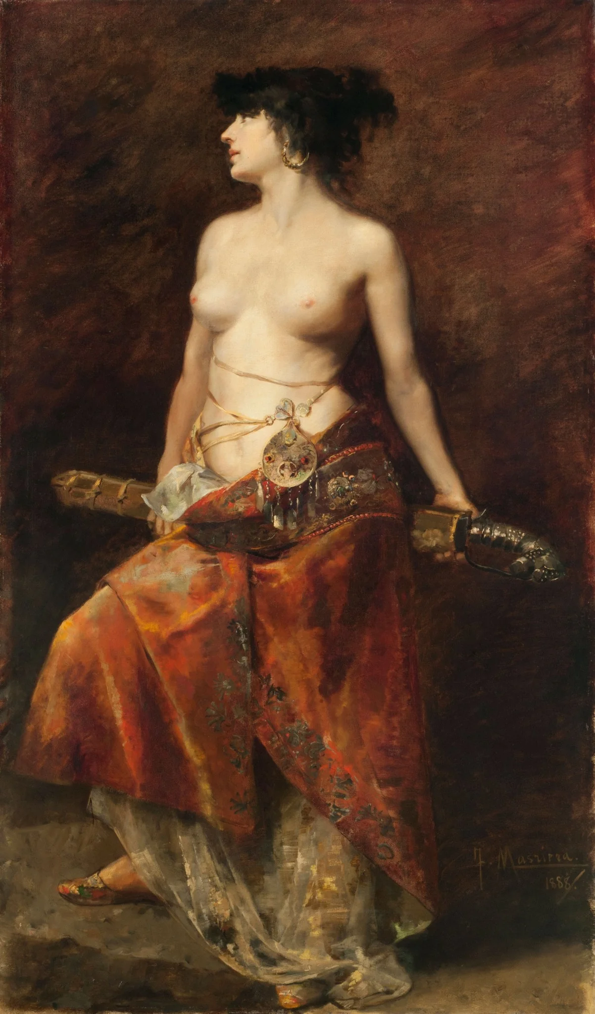 Salome, detail