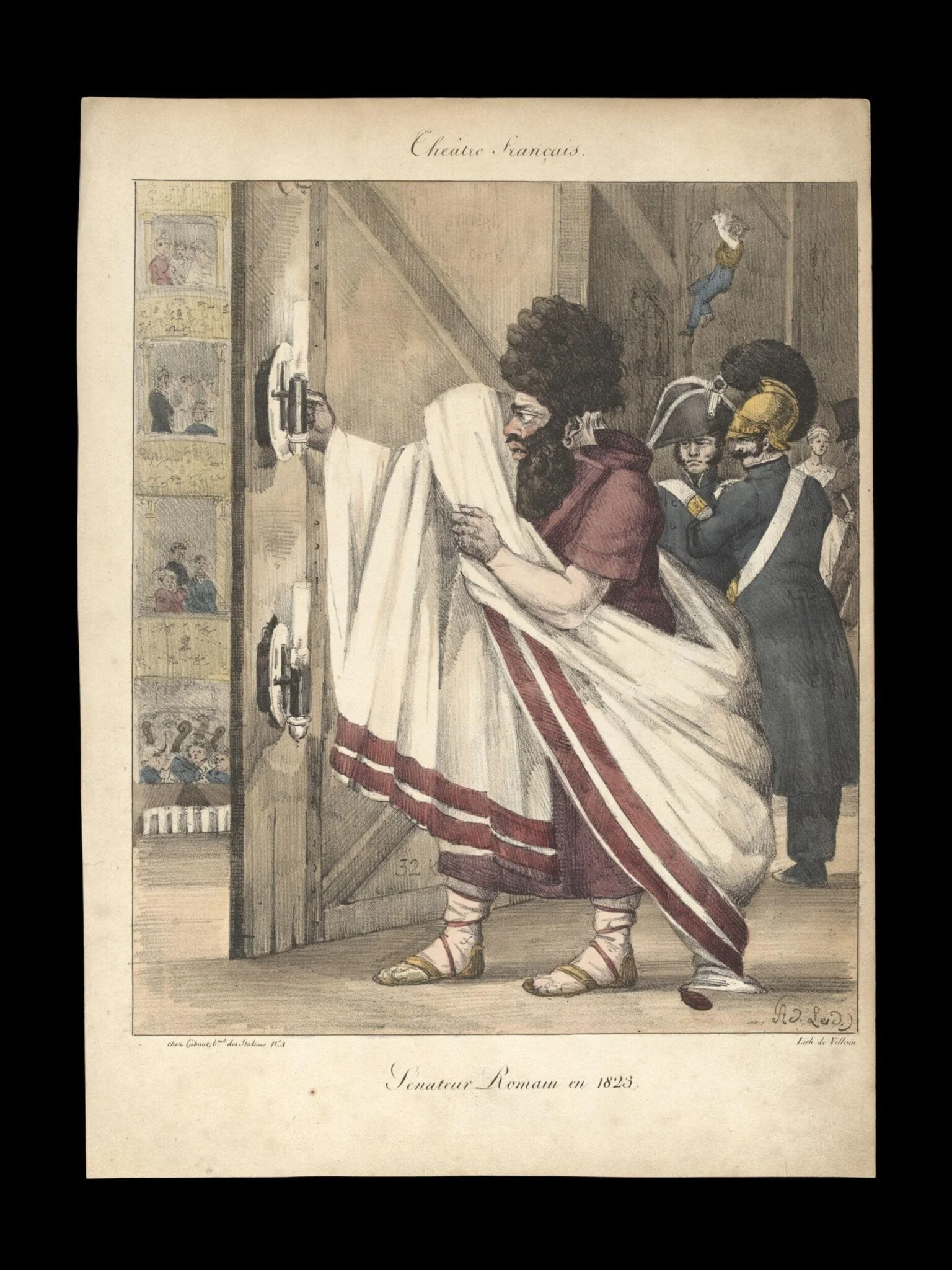 H Beard Print Collection, detail