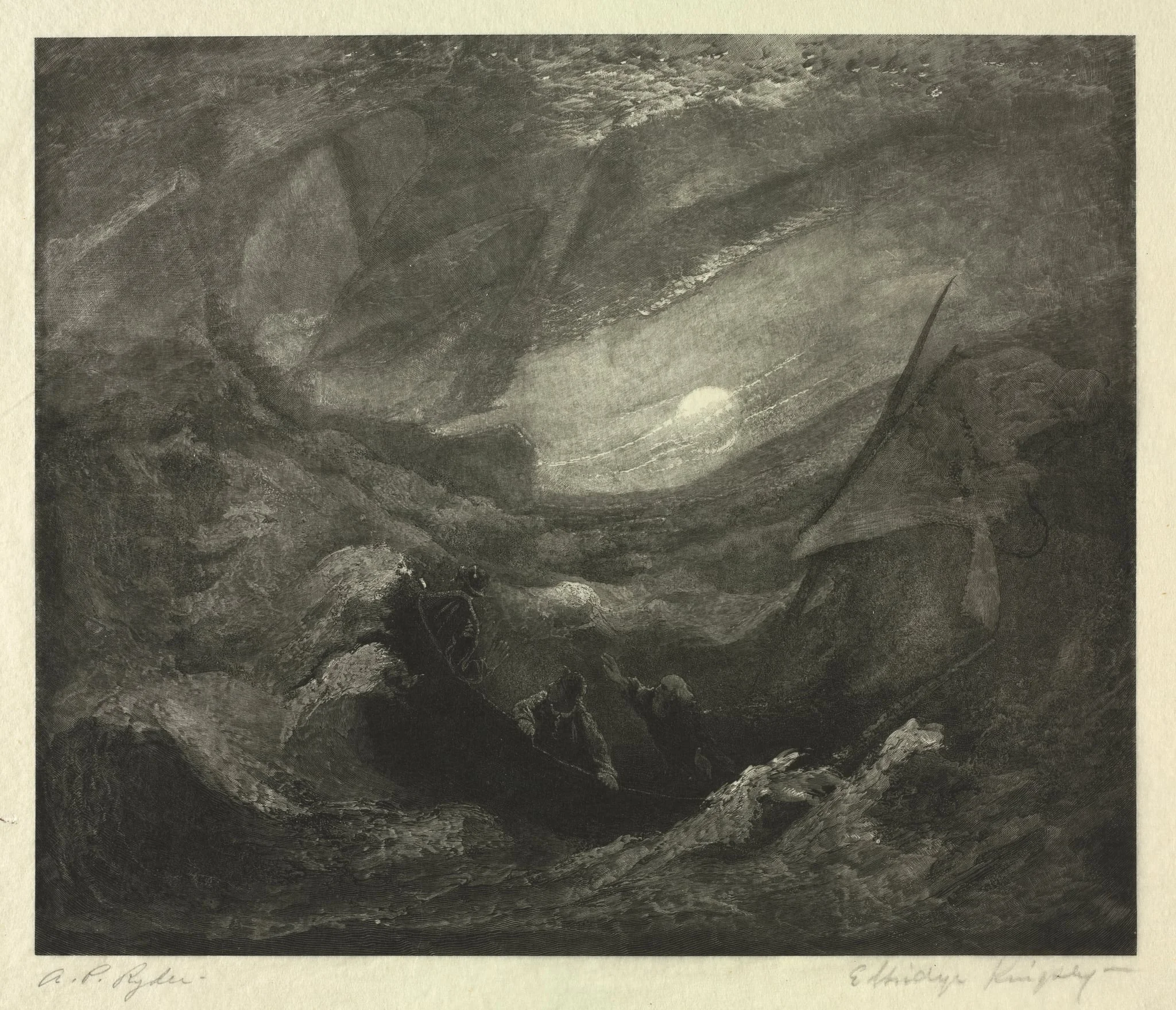 The Flying Dutchman, detail