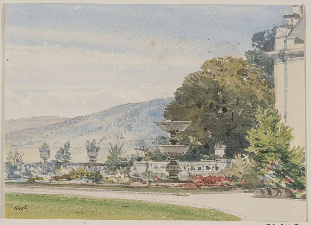 Souvenirs of Rosenau, the birthplace of H.R.H, the Prince Consort, Husband of Queen Victoria, by William Callow, 1863