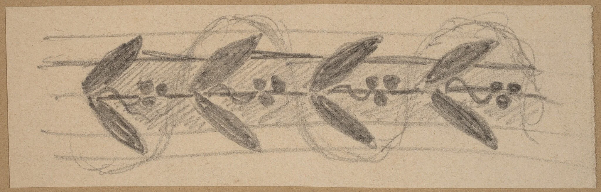 Study for a Border Design, detail