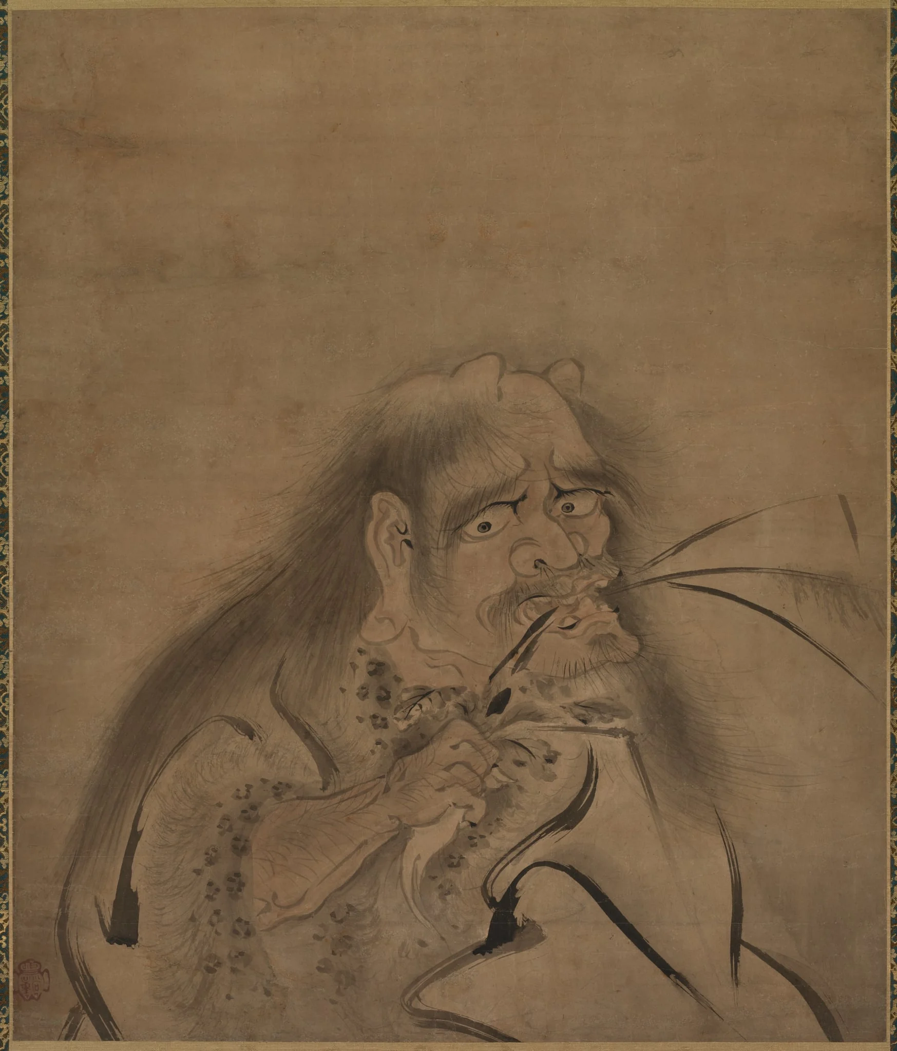 Shennong (Shinnō), detail
