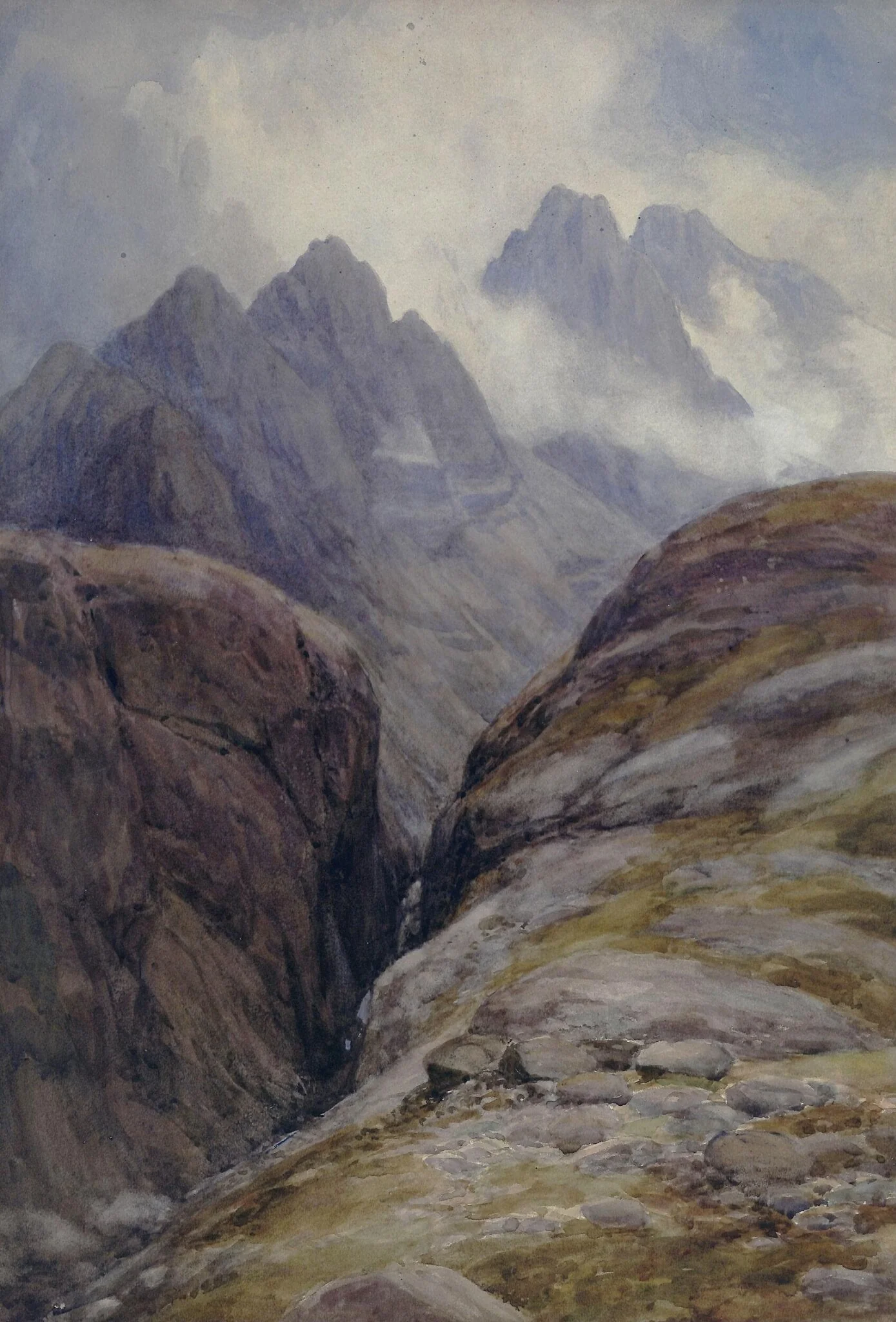 The Pinnacles, Sgurr-na-Gillian, Isle of Skye, detail