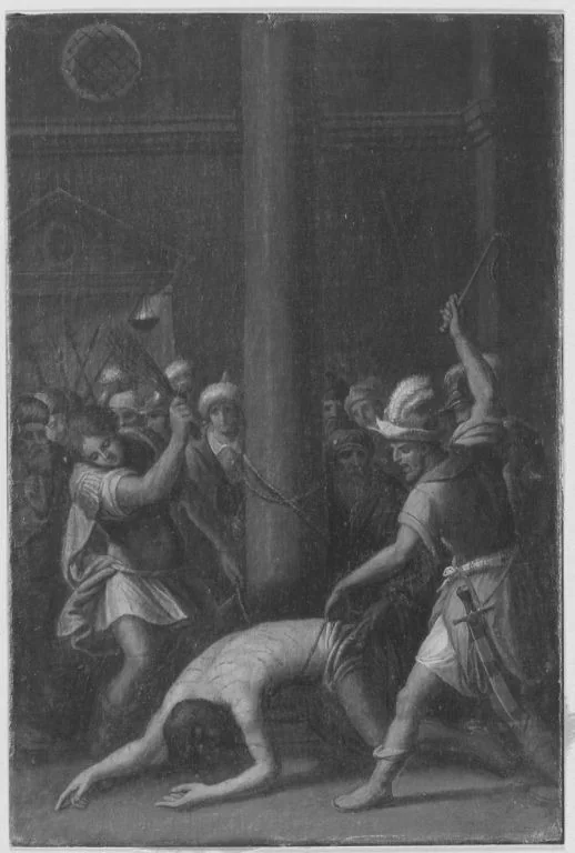 Geißelung Christi (Kopie nach), detail