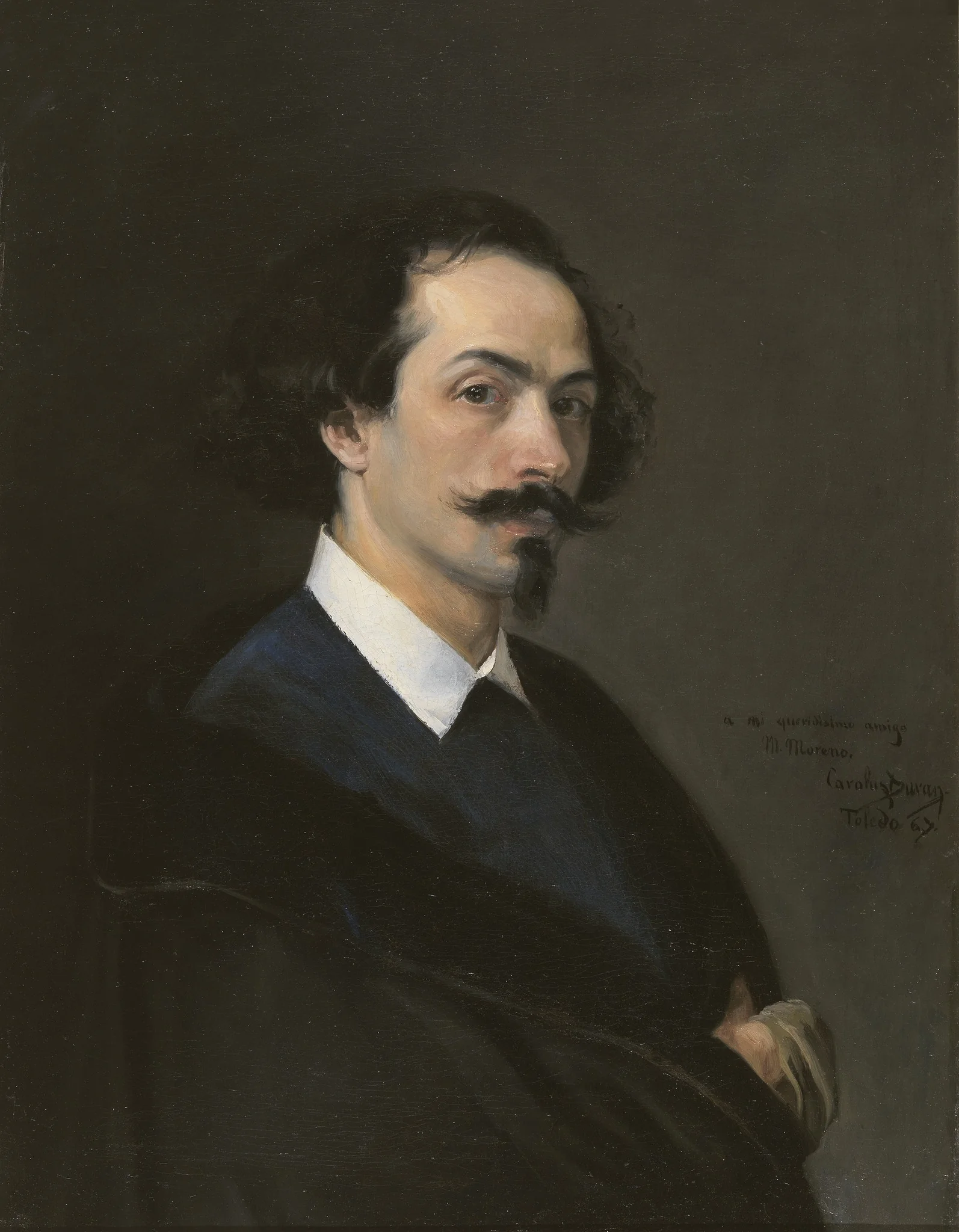 The Painter Matías Moreno, detail
