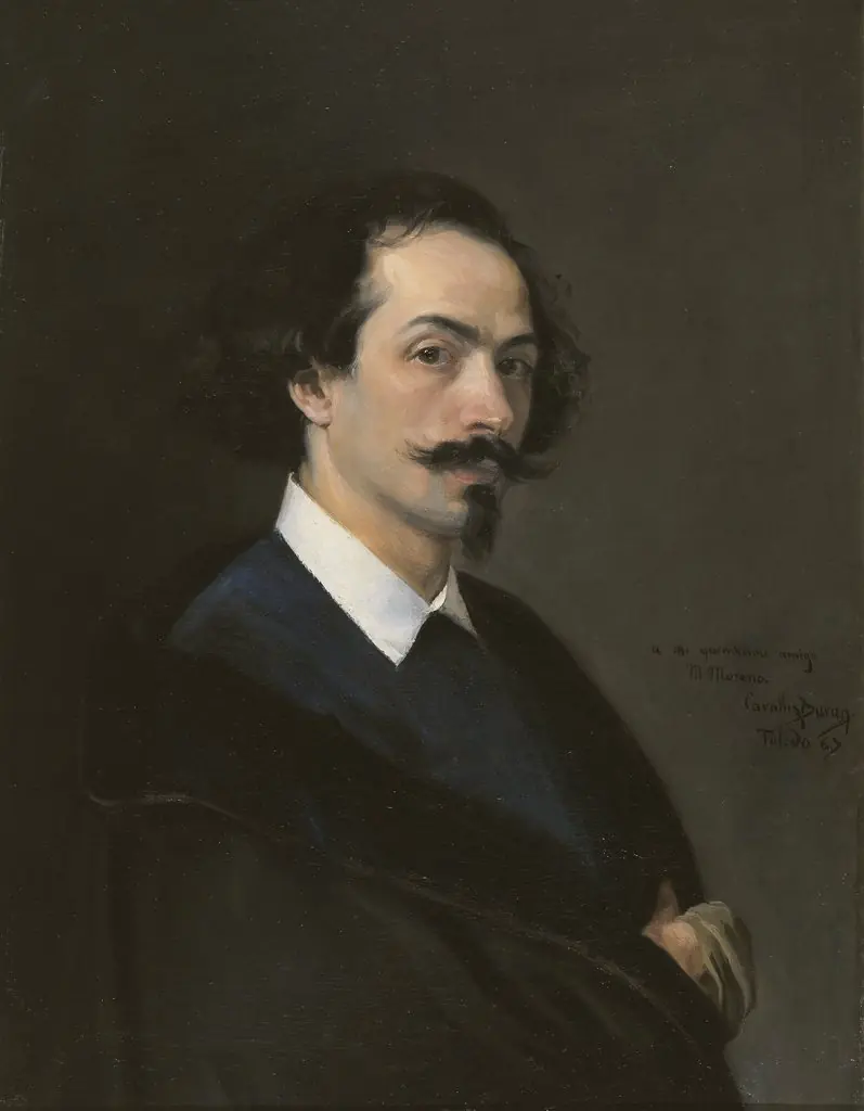 The Painter Matías Moreno, by Carolus-Duran, oil, 1867