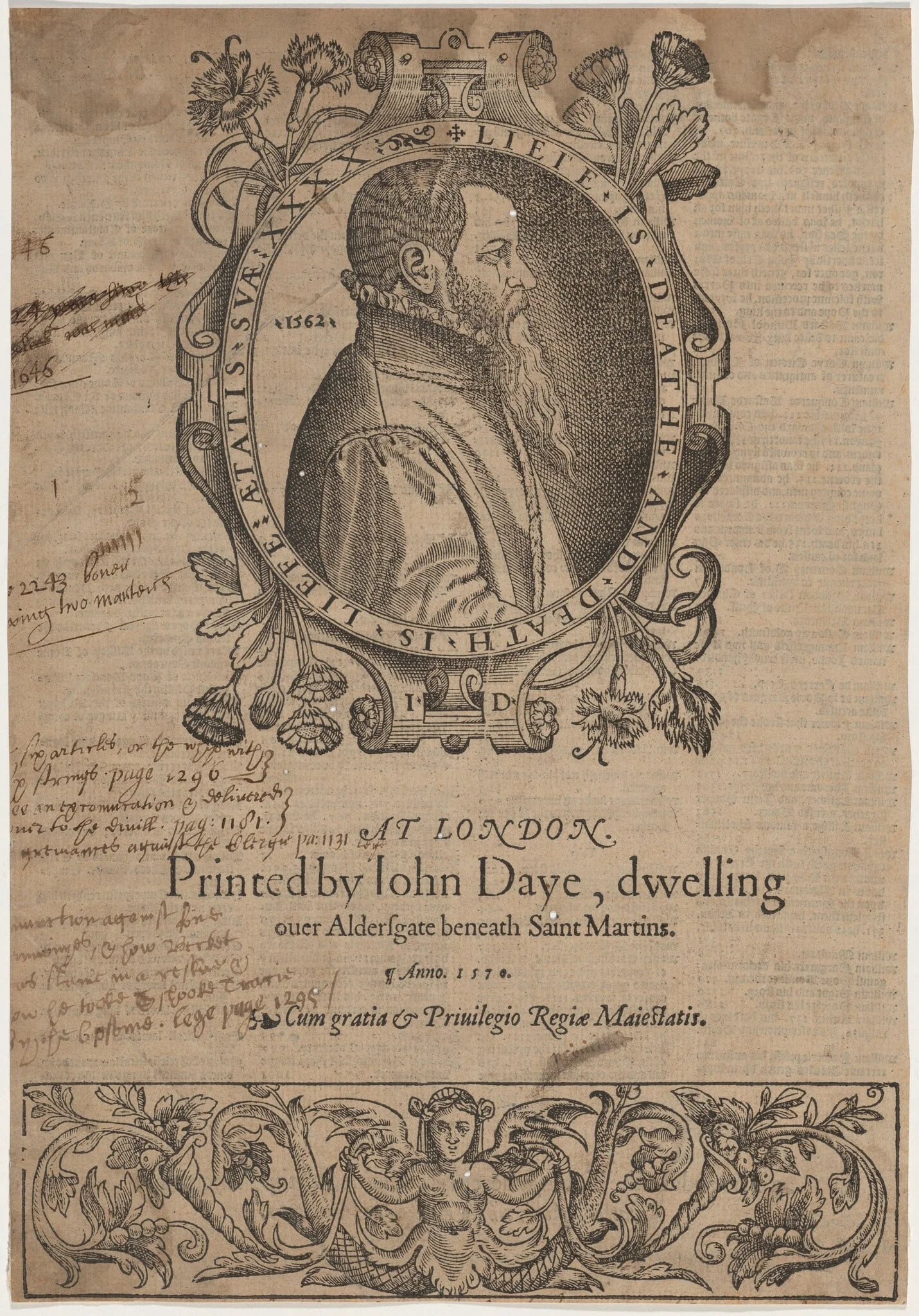John Day, Printer, detail