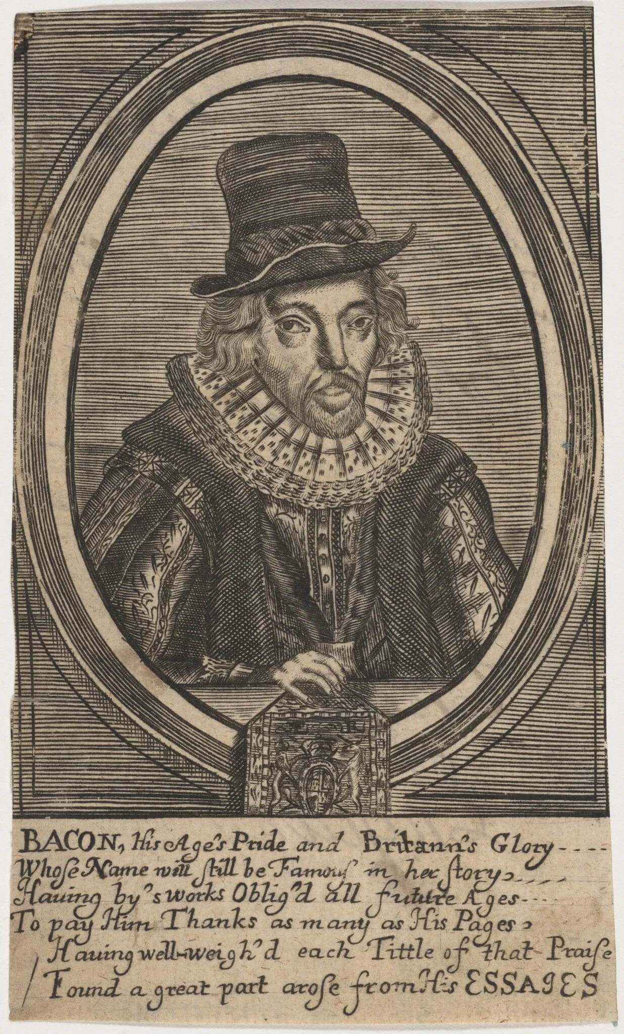 Sir Francis Bacon, detail