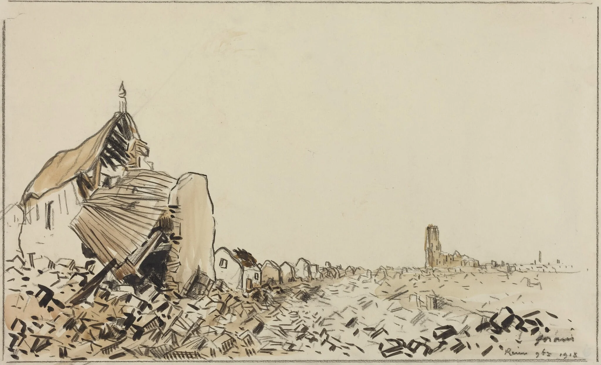 Reims 9bre 1918, detail