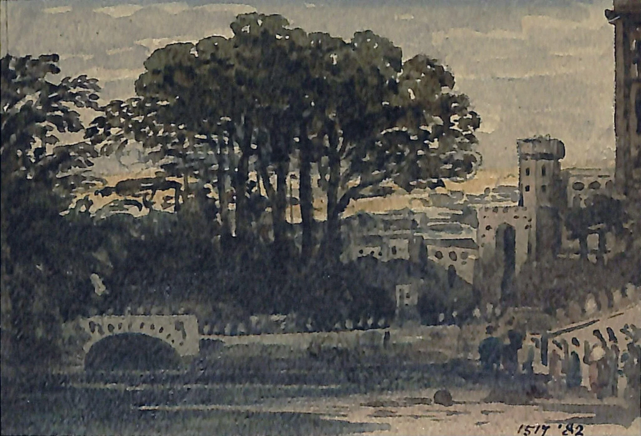 The Burial of Saul, detail