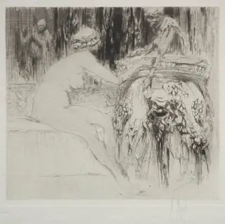 The Bacchante and the Young Faun, by William Walcot, 1911