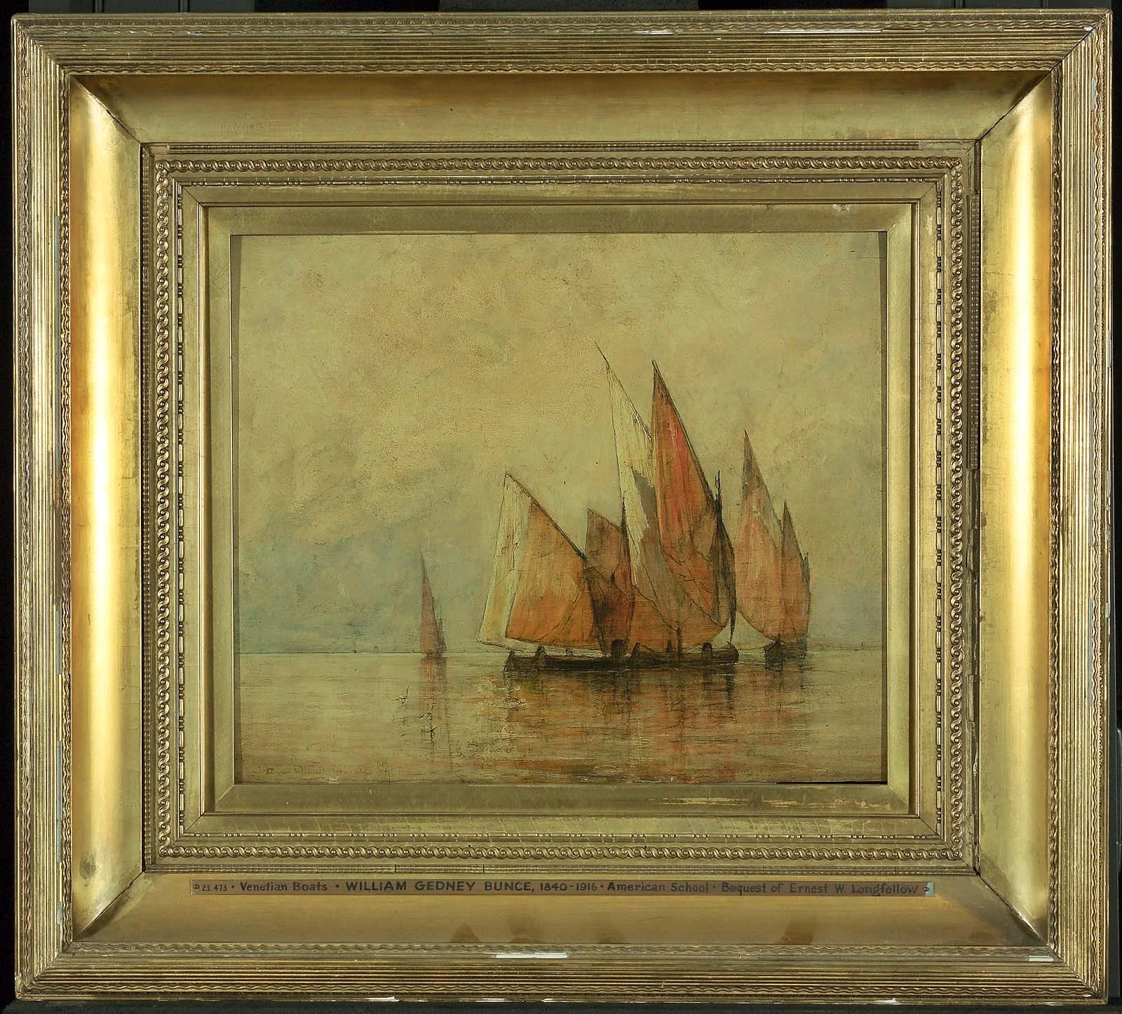 Venetian Boats, detail