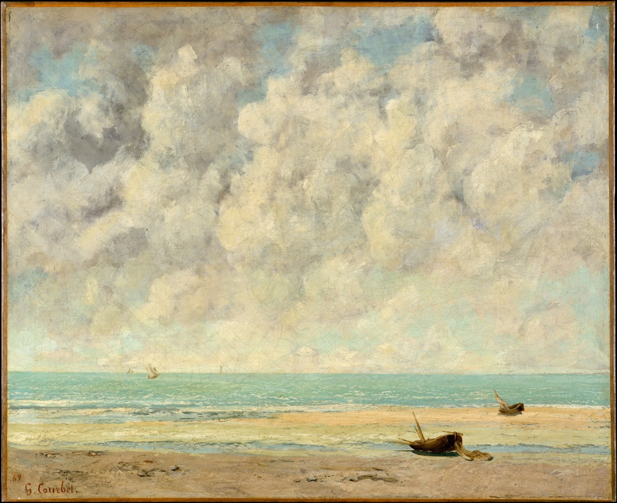 The Calm Sea, detail
