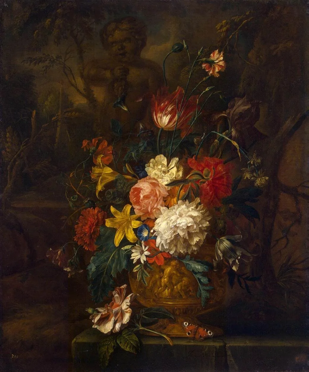 Flowers, detail