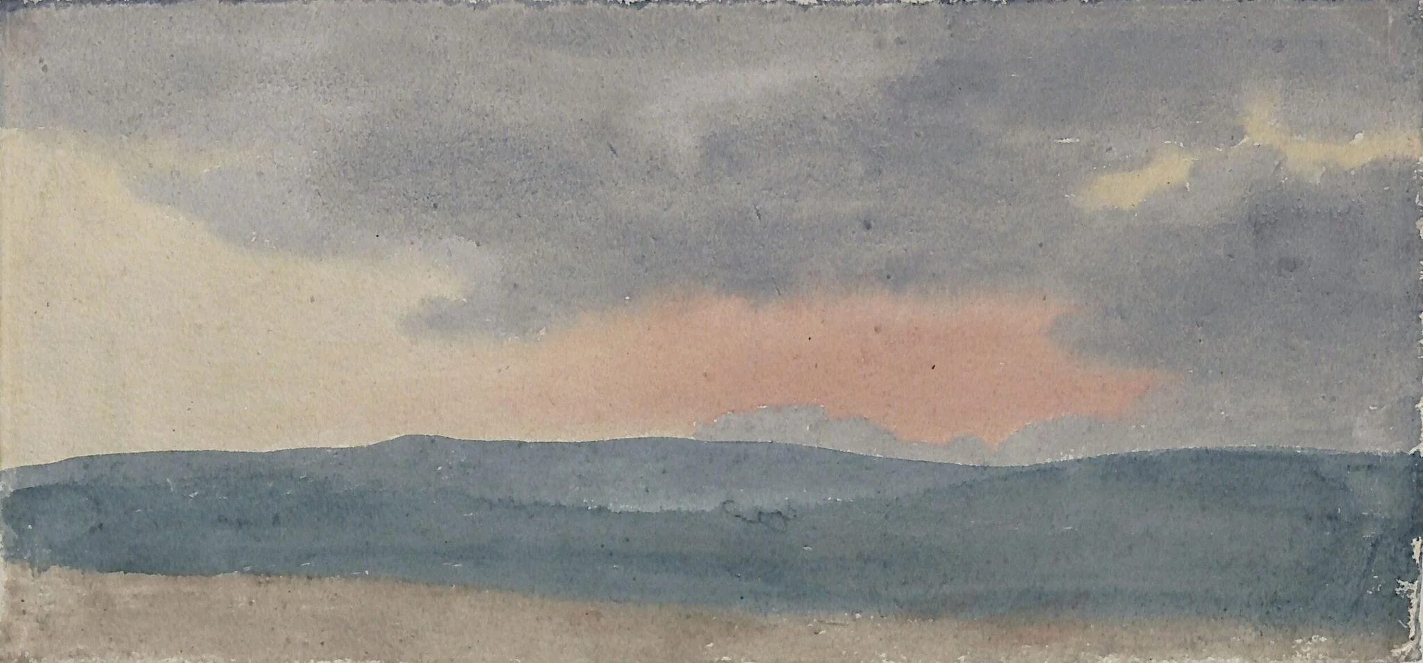 Landscape study, detail