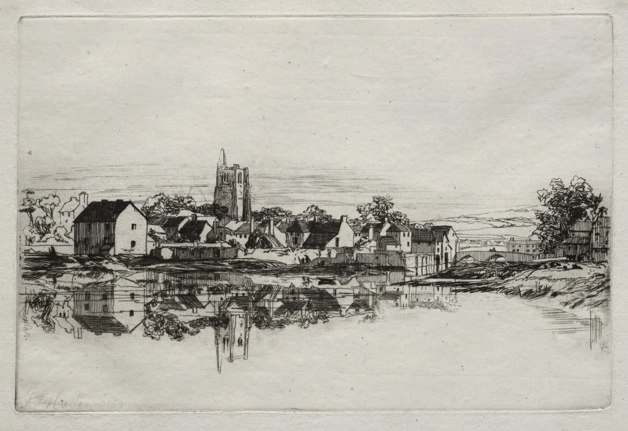 Kidwelly Town, detail