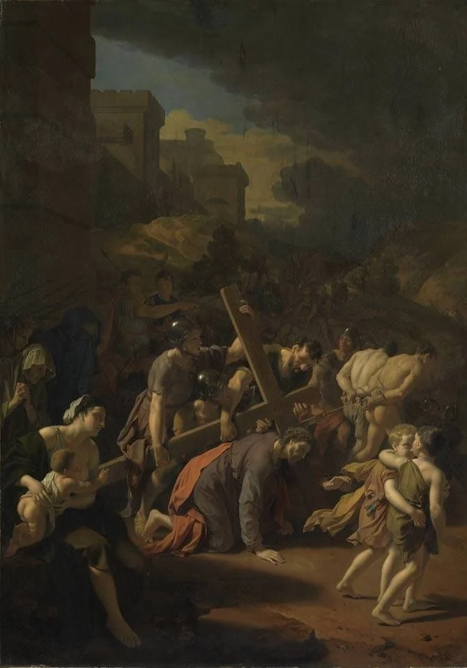 Carrying the Cross, detail