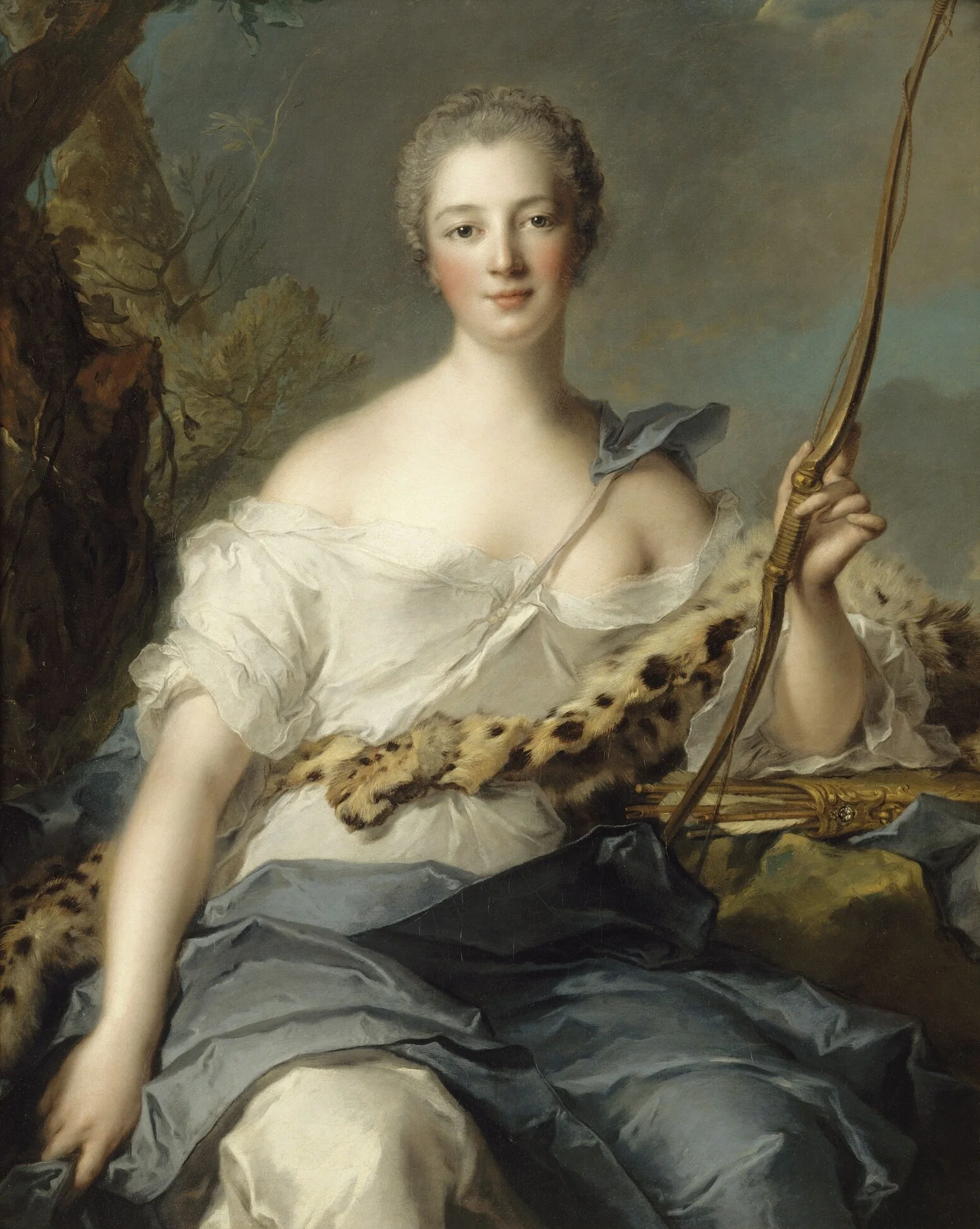 Jeanne-Antoinette Poisson, Marquise de Pompadour, detail