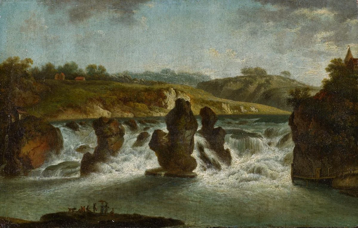 Schaffhauser Rheinfall, detail