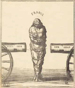 Histoire d'un règne, by Honoré Daumier, 1870
