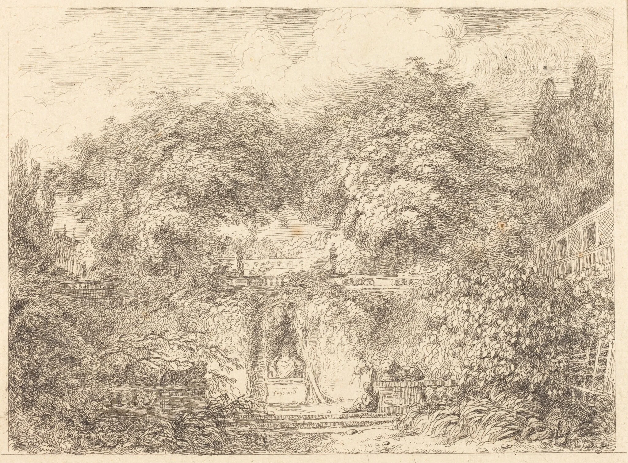 The Little Park (Le petit parc), detail