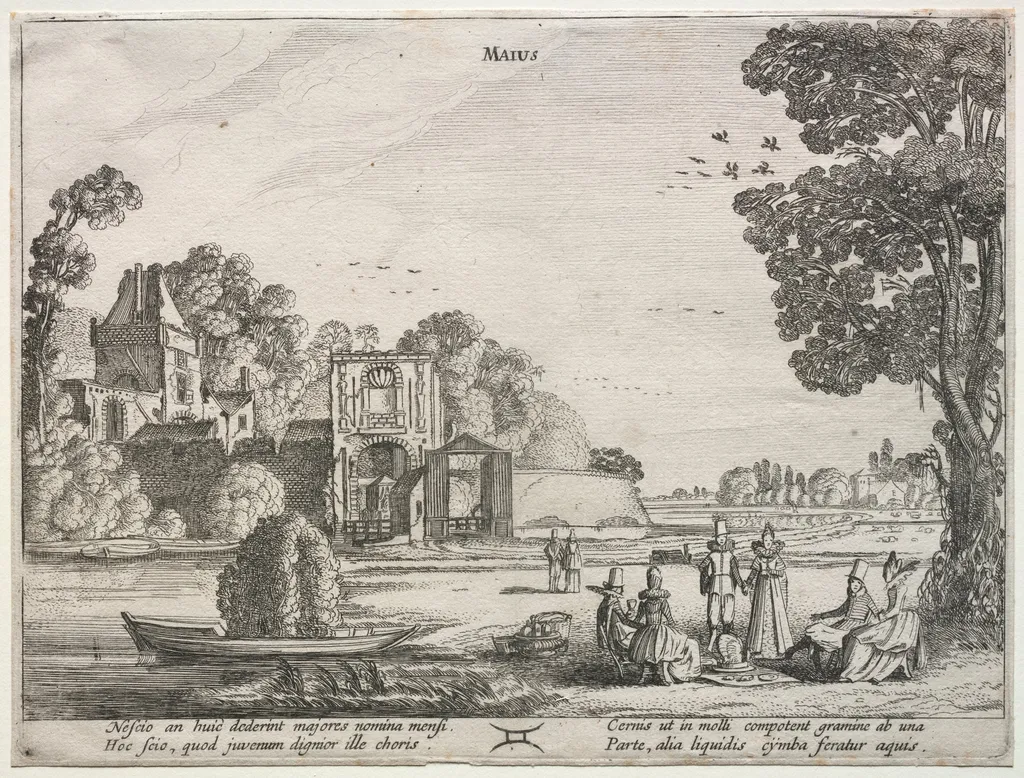 The Twelve Months: May, by Velde, Jan van de, II, 1613