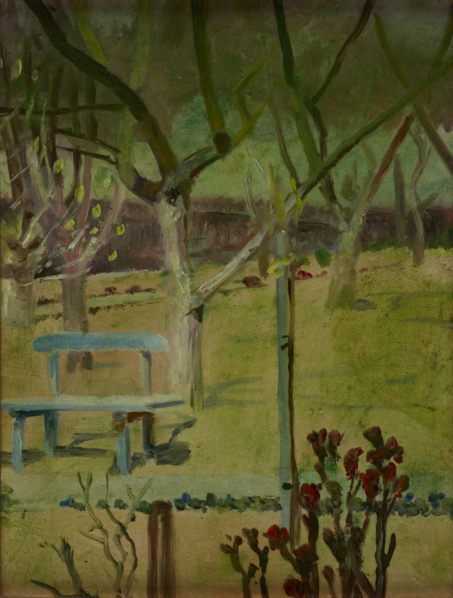 View of the Garden, detail