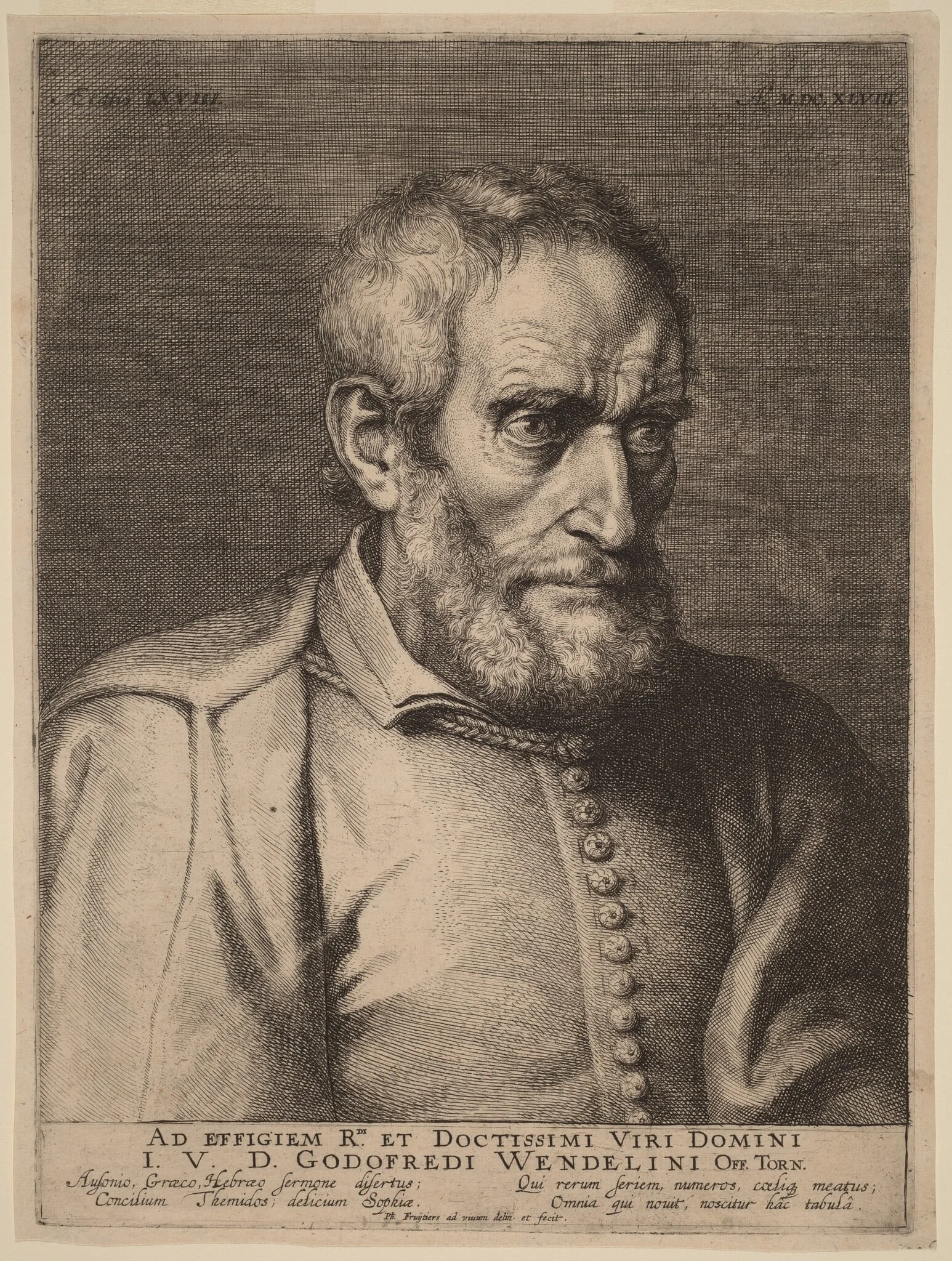 Godefroy Wendelin, detail