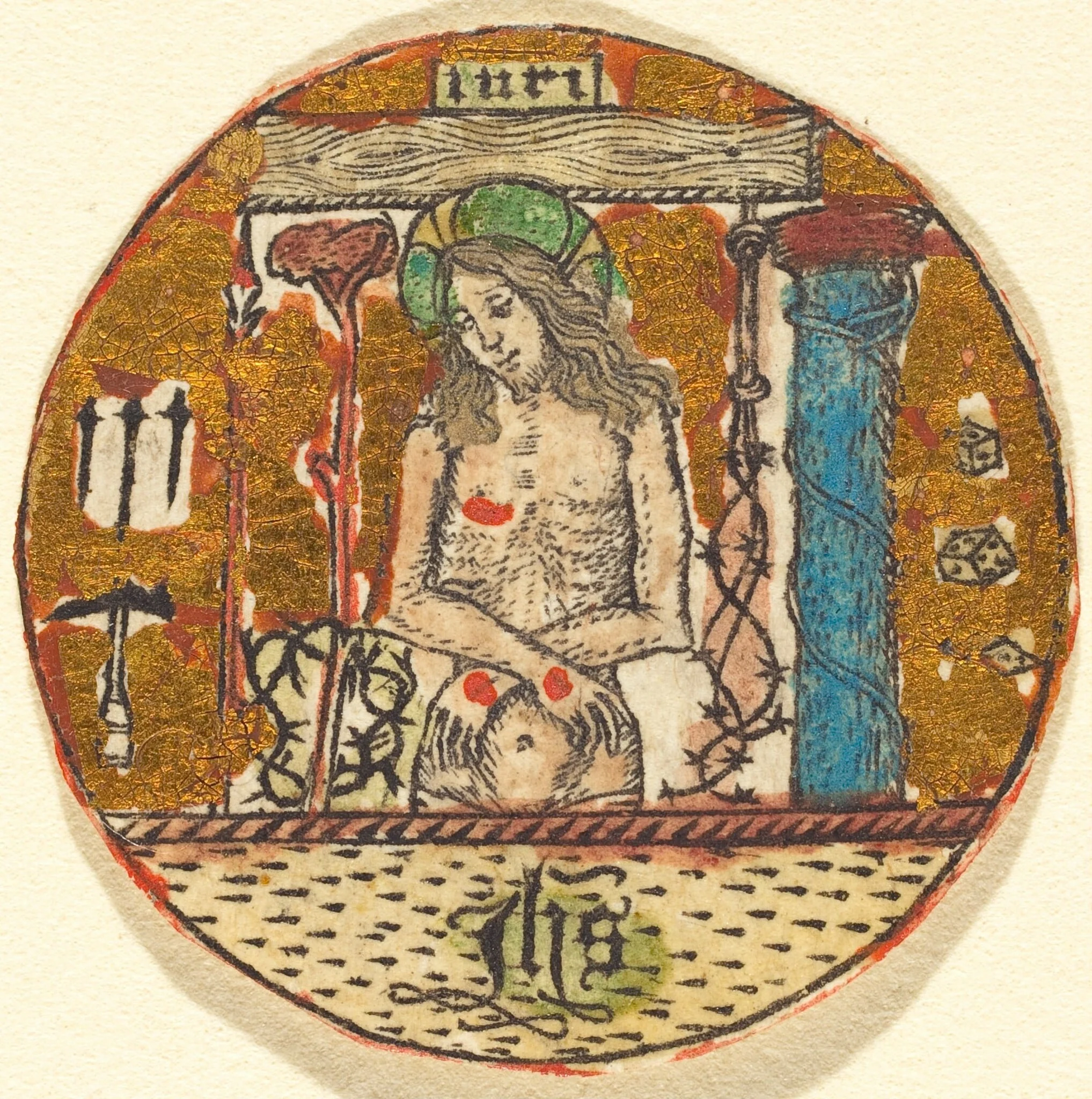 Christ as the Man of Sorrows, detail