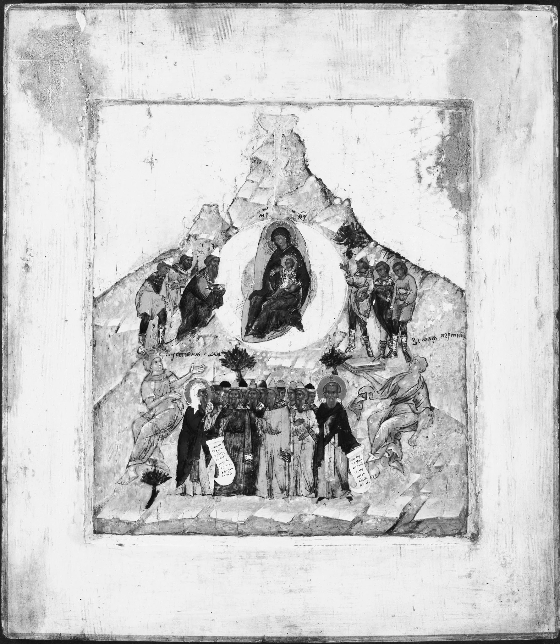 The Congregation of the Mother of God, detail