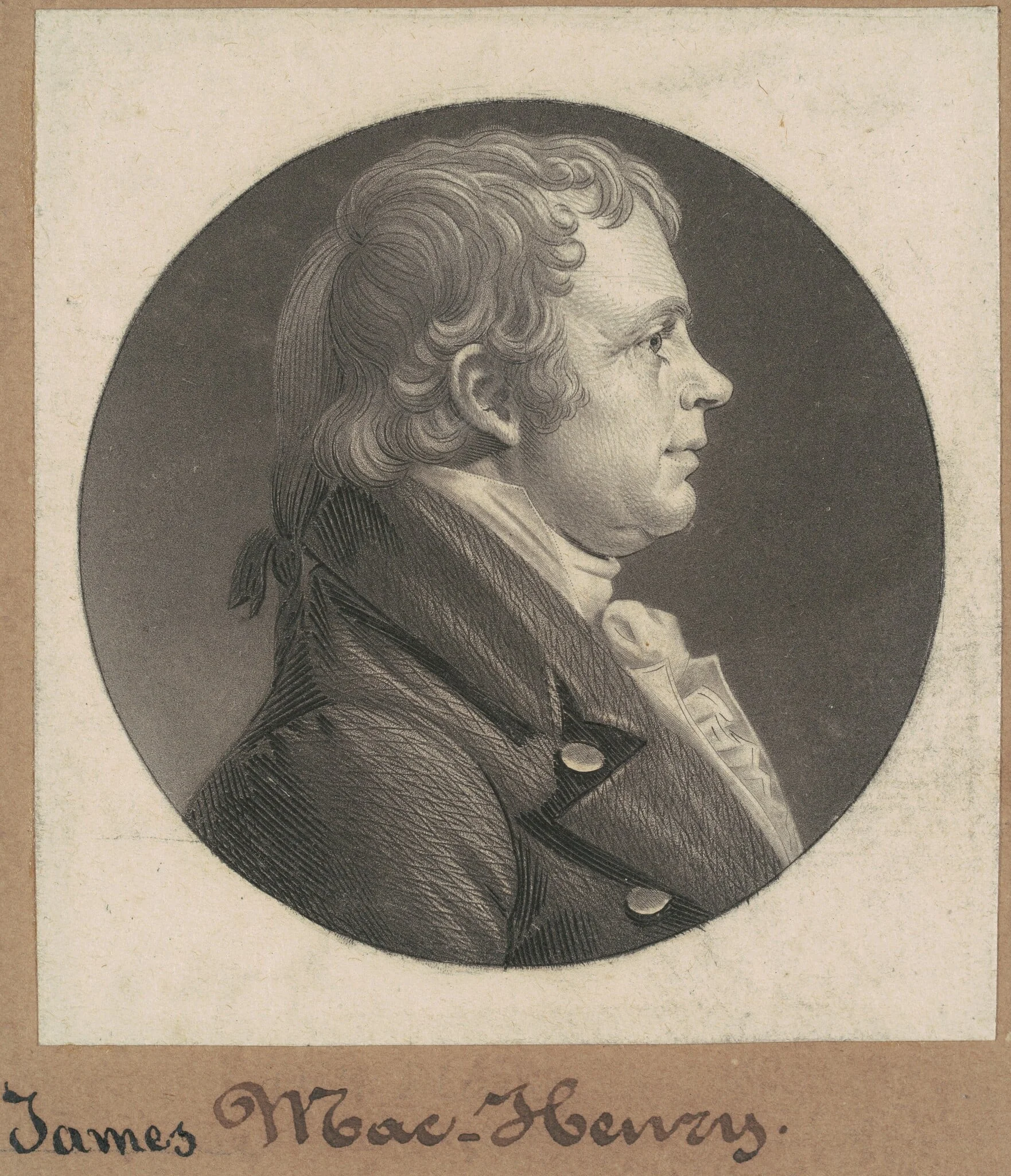 James McHenry, detail