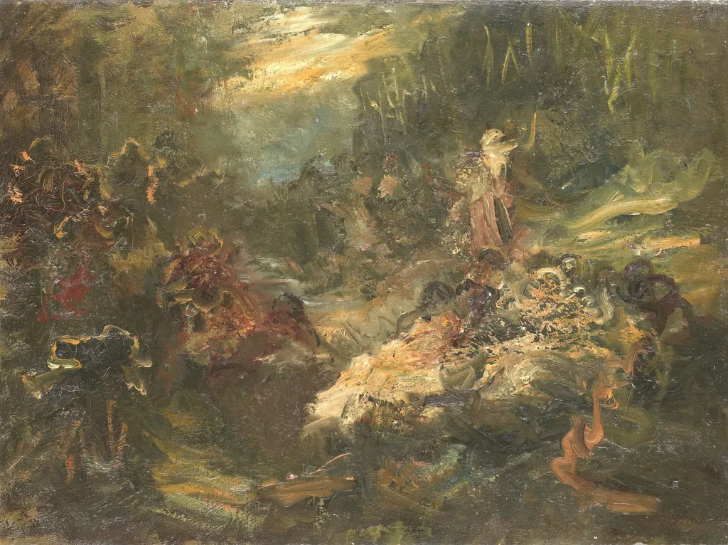 The Forest Minister, by Jan Zürcher, oil, 1896