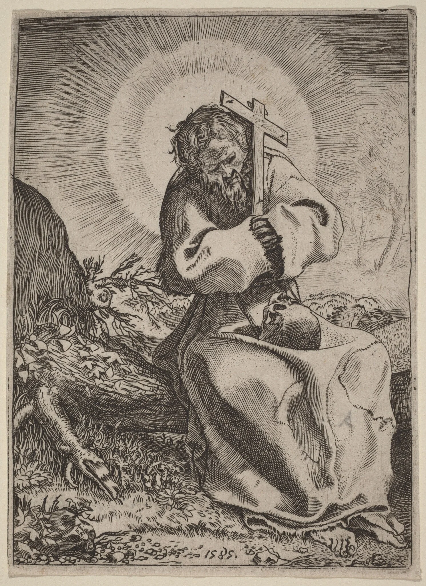 Saint Francis of Assisi, detail
