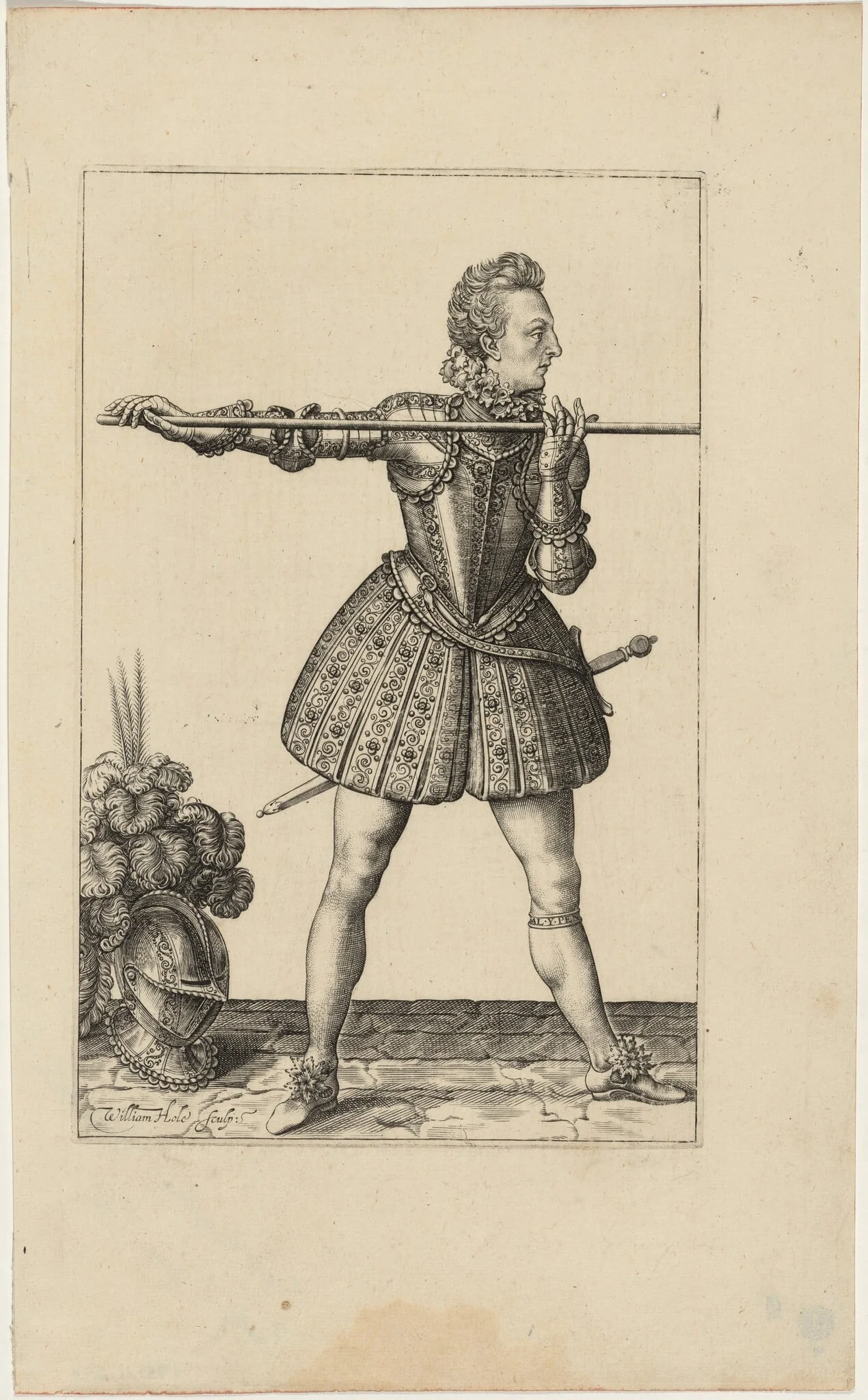 Prince Henry With the Pike, detail