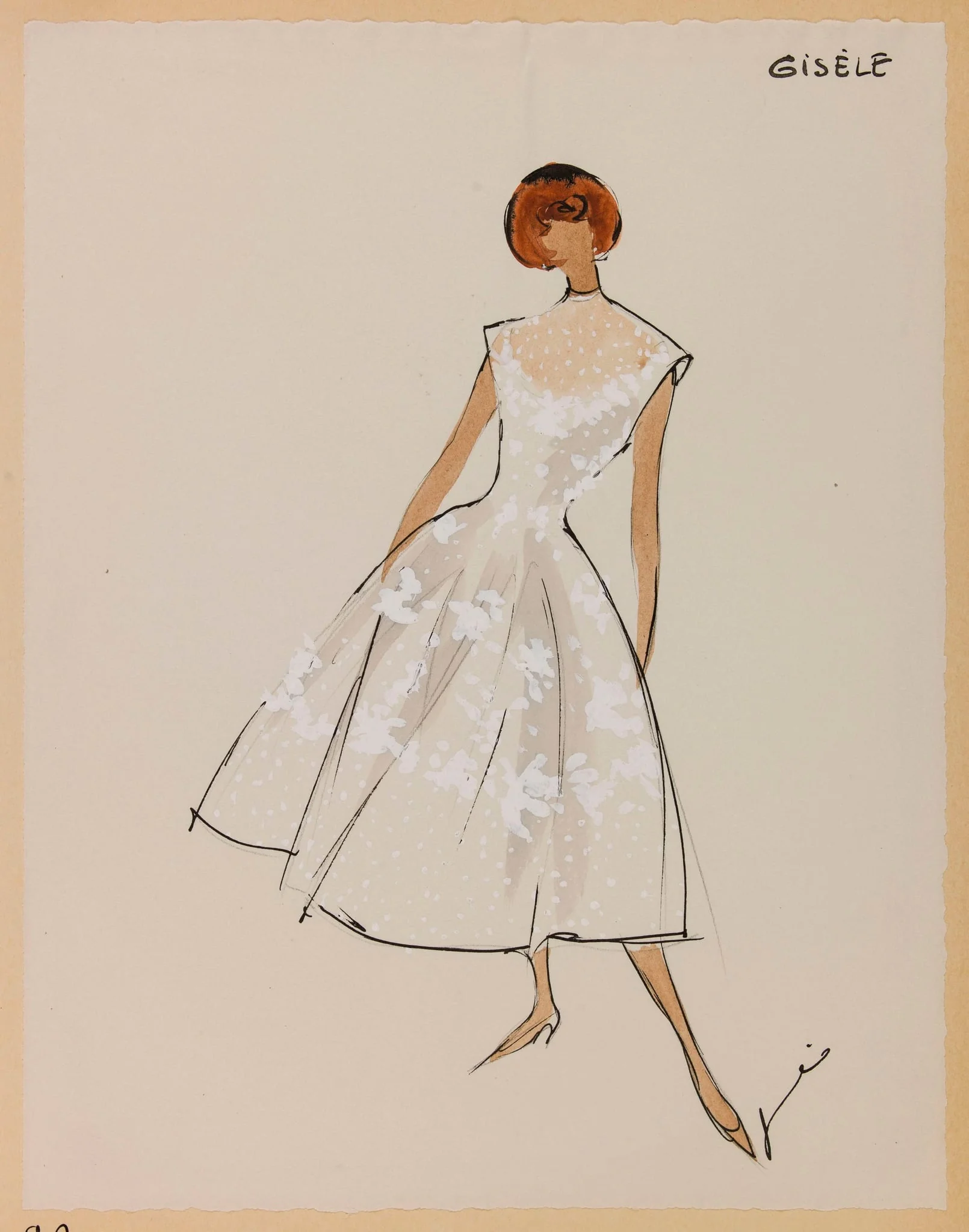 Gisèle, detail