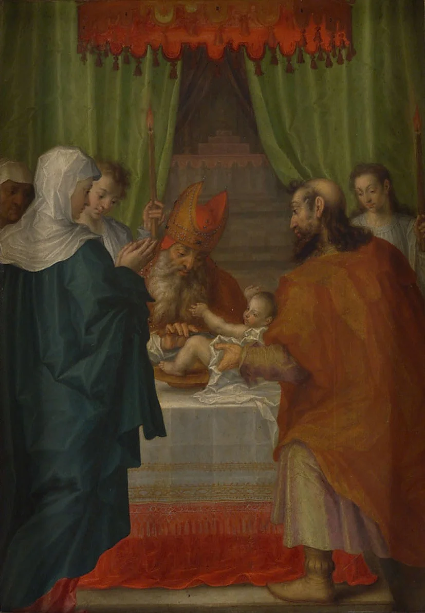 Beschneidung Christi, detail