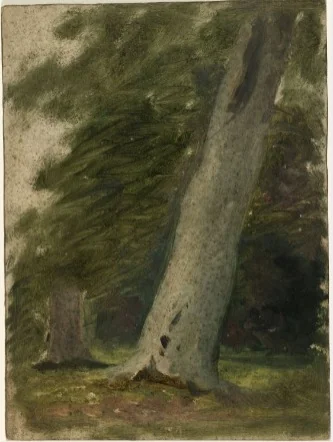 Leaning Tree, detail