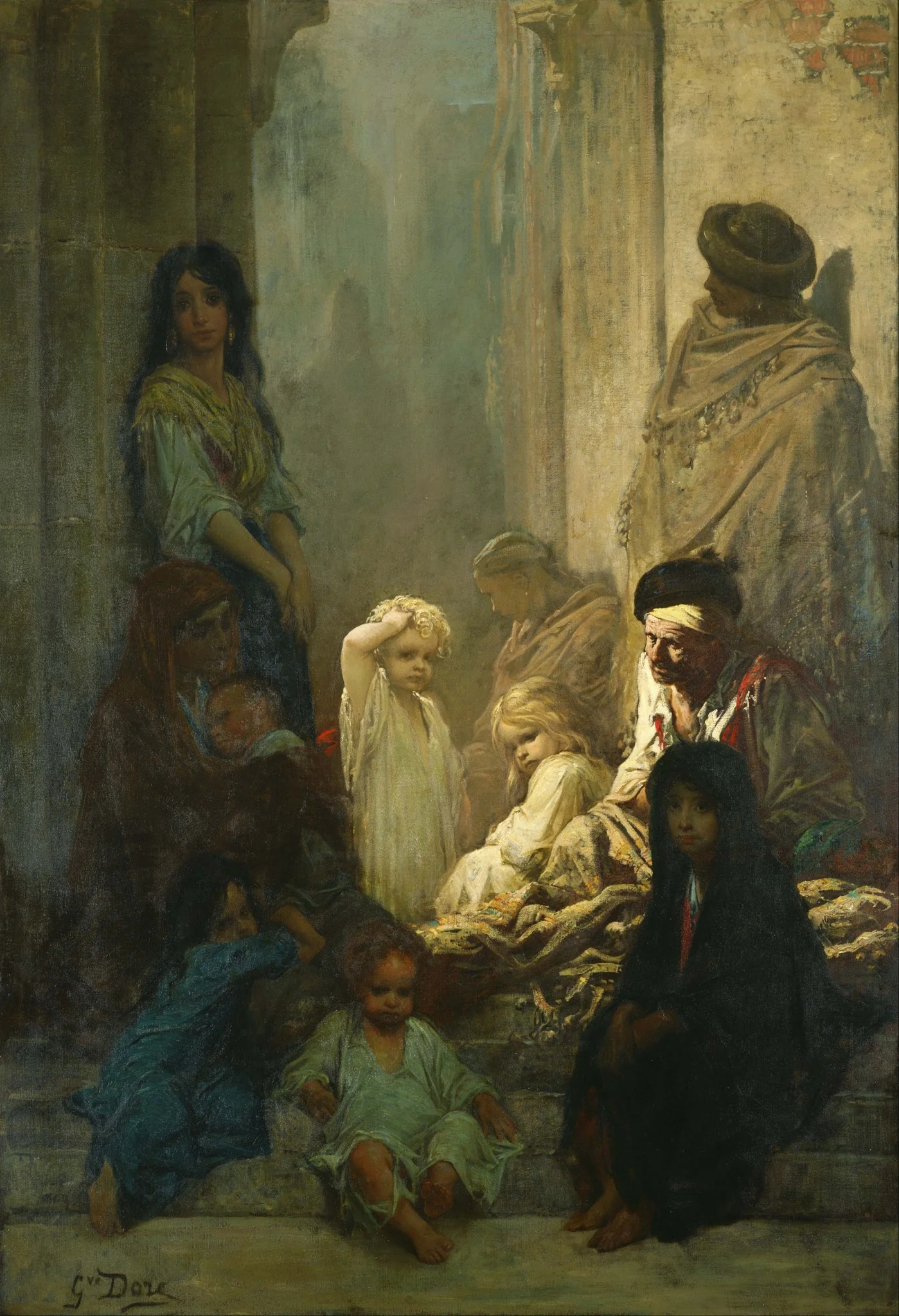 La Siesta, Memory of Spain, detail
