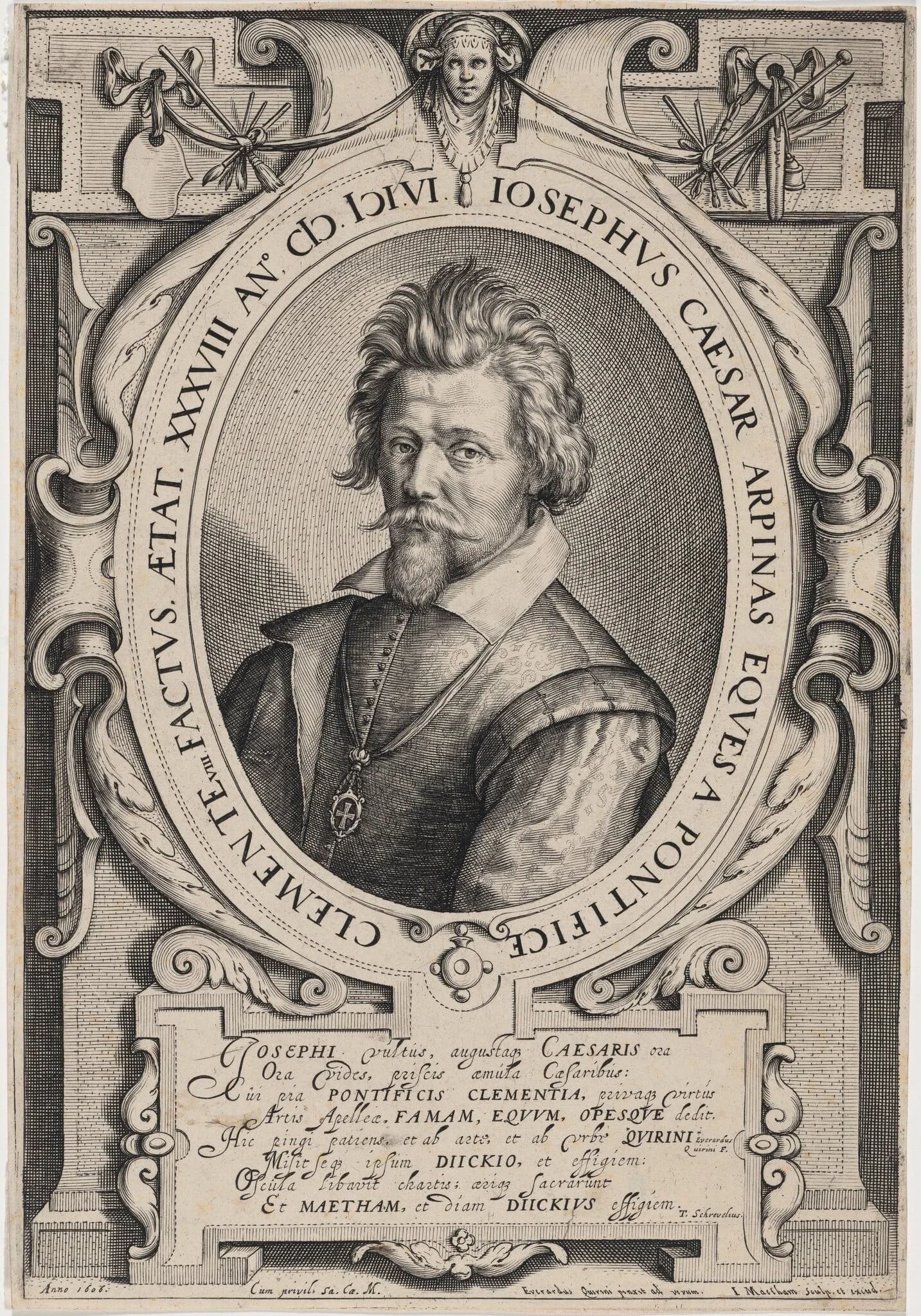 Cesare d'Arpino, detail