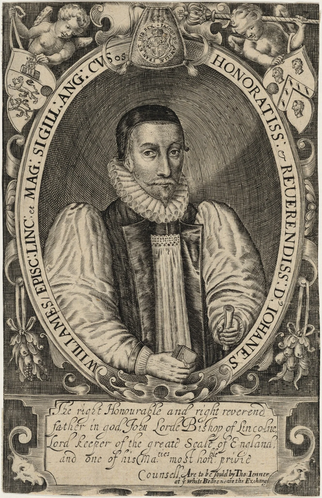 John Williams, Archbishop of York, Lord Keeper, detail
