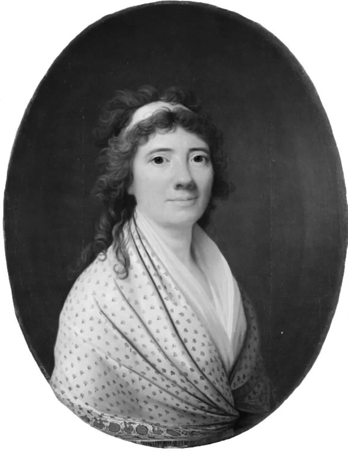 Maria Ulrica Berner, f. Schouw, detail