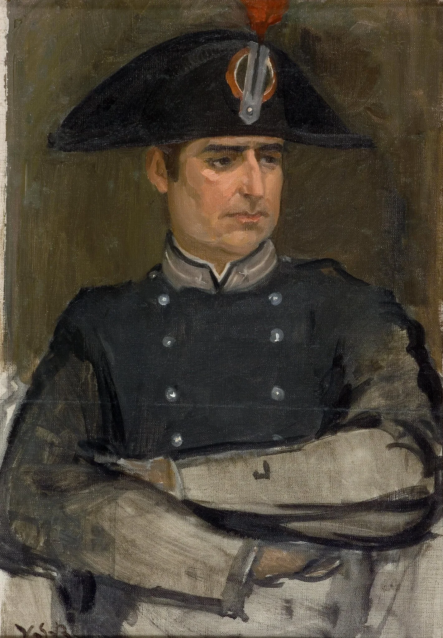 Firenzeläinen poliisi, detail