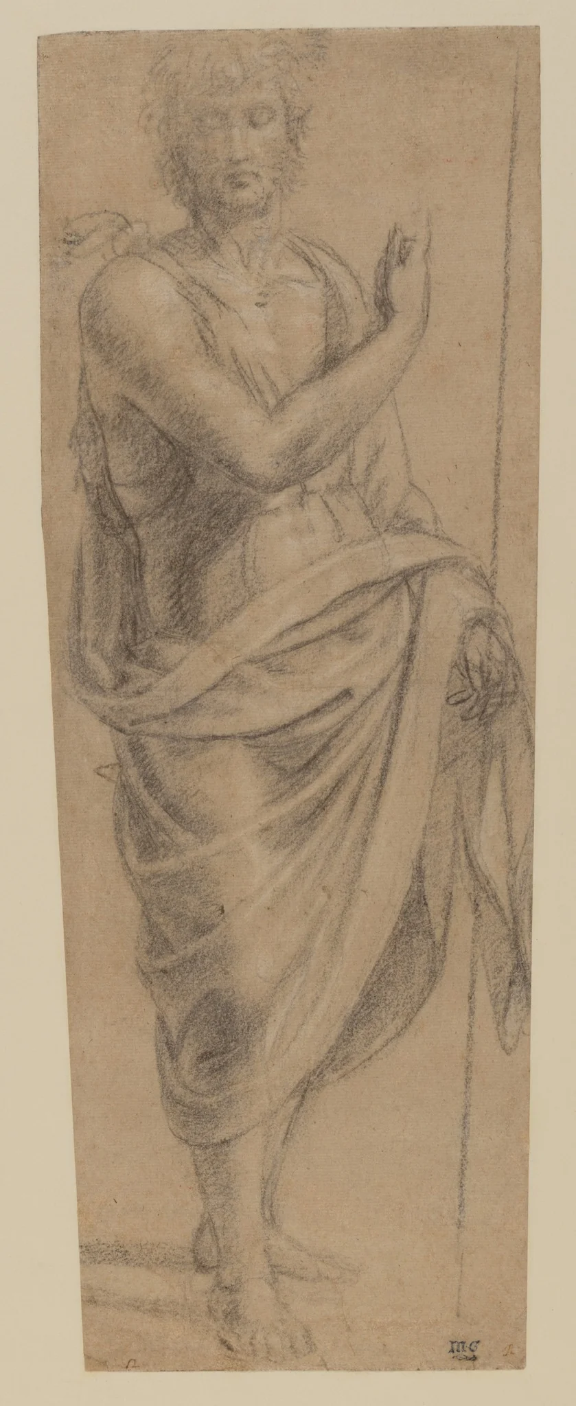 Saint John the Baptist, detail