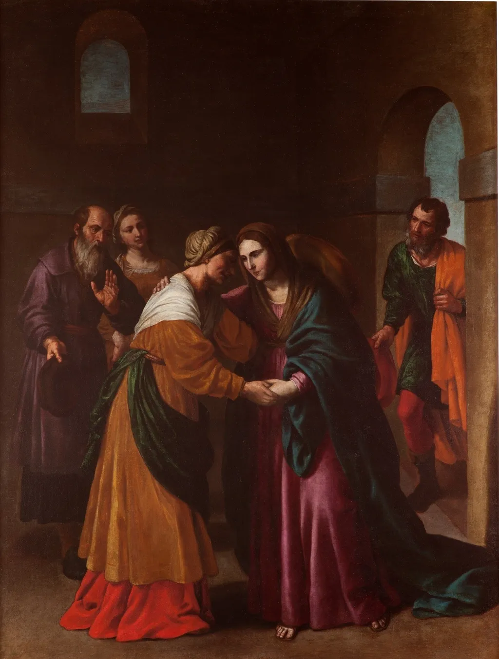 The visitation, by Alessandro Turchi, oil, 1631