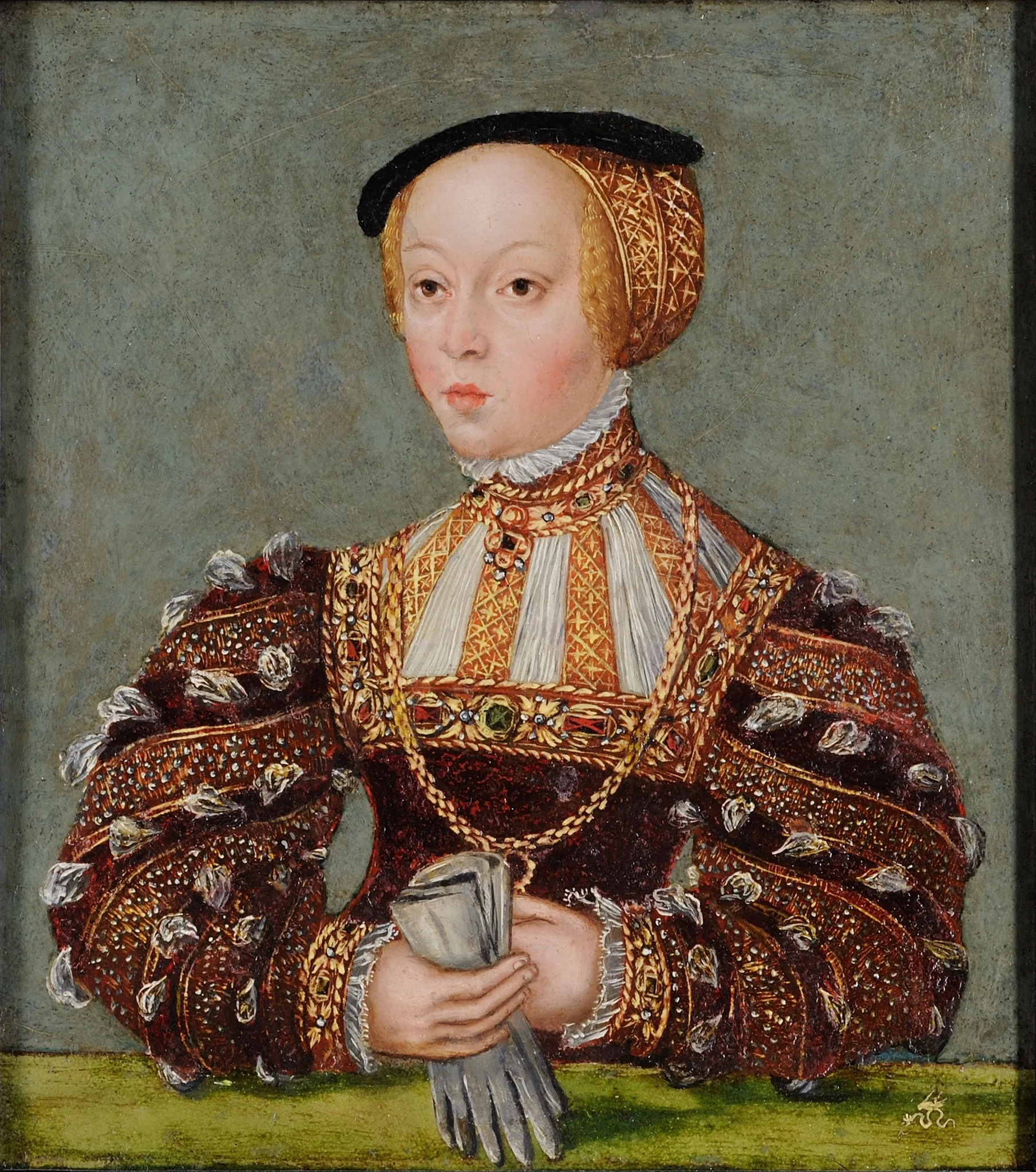 Elisabeth of Austria, detail