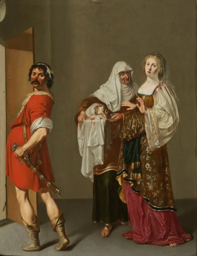 Salome with the Head of Saint John the Baptist, detail