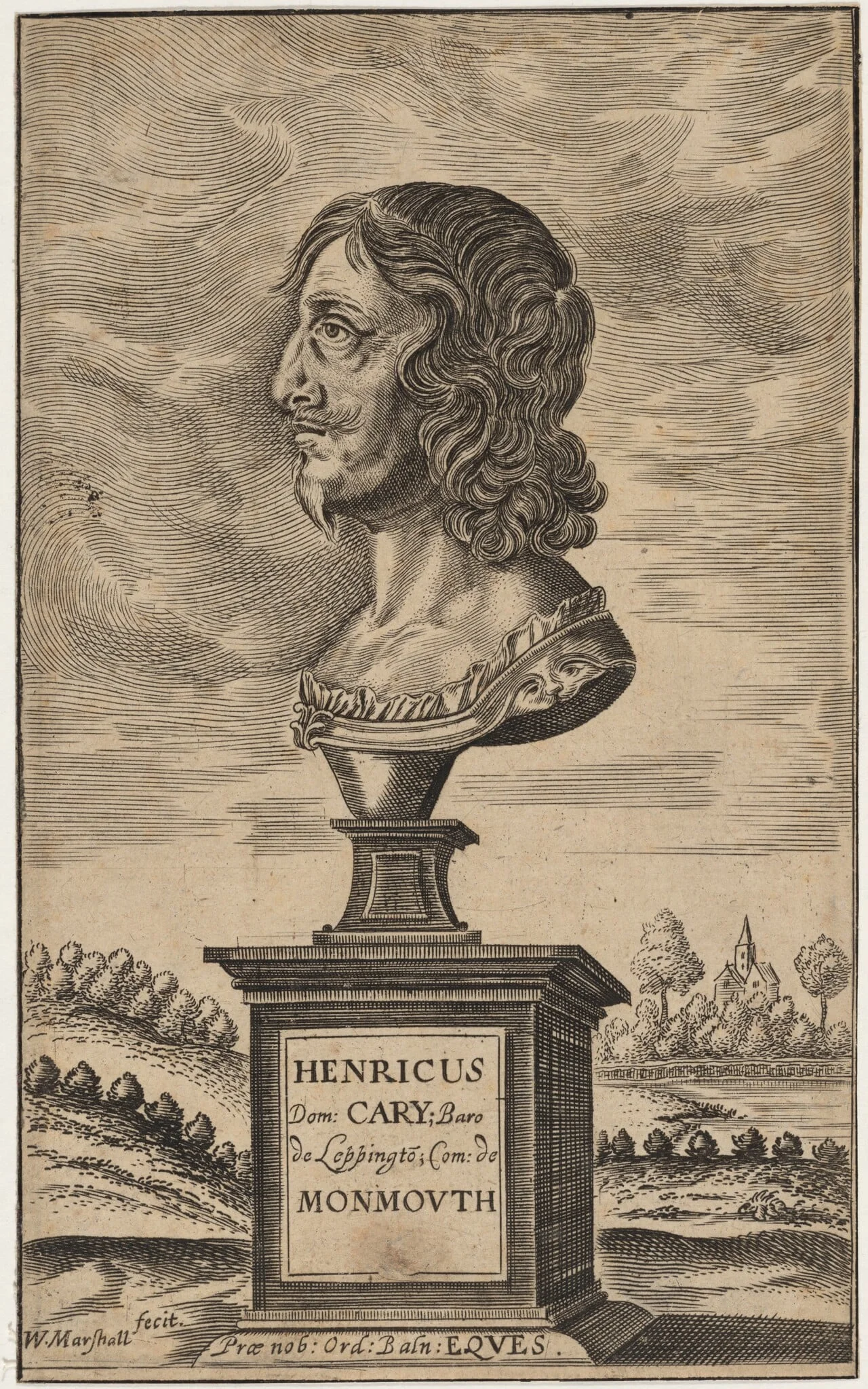 Henry Cary, Earl of Monmouth, detail