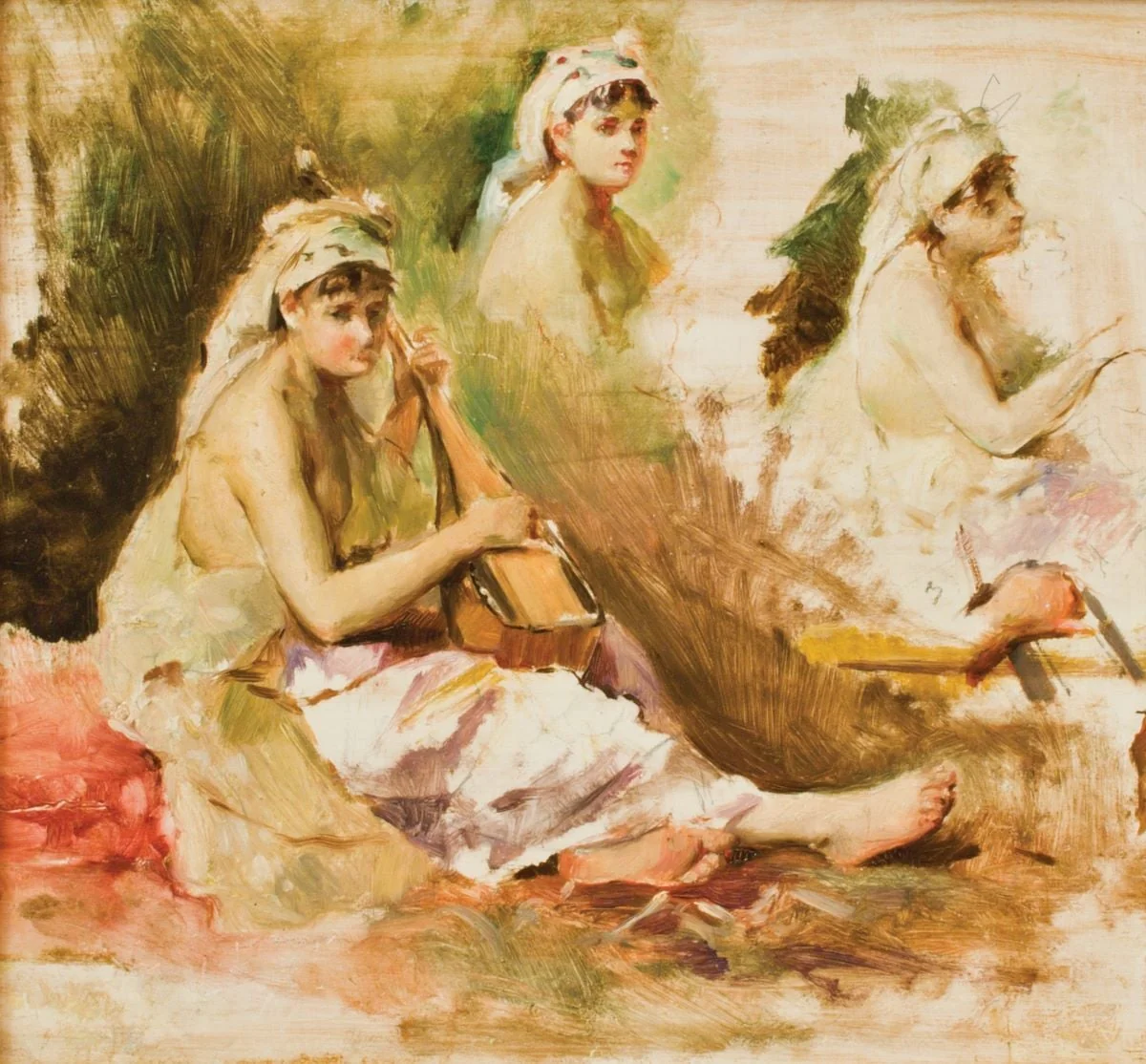 Mandolinate, detail