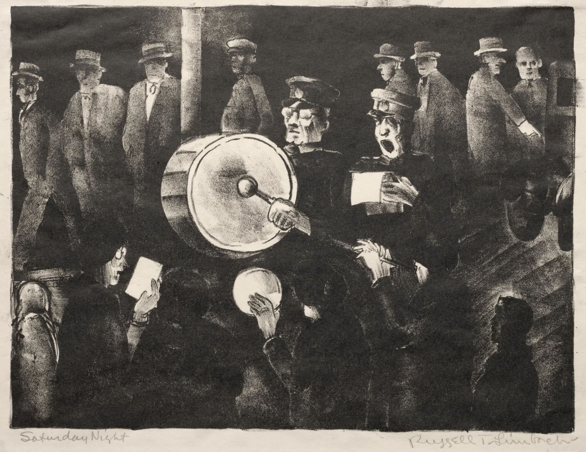 Saturday Night, Massillon, detail